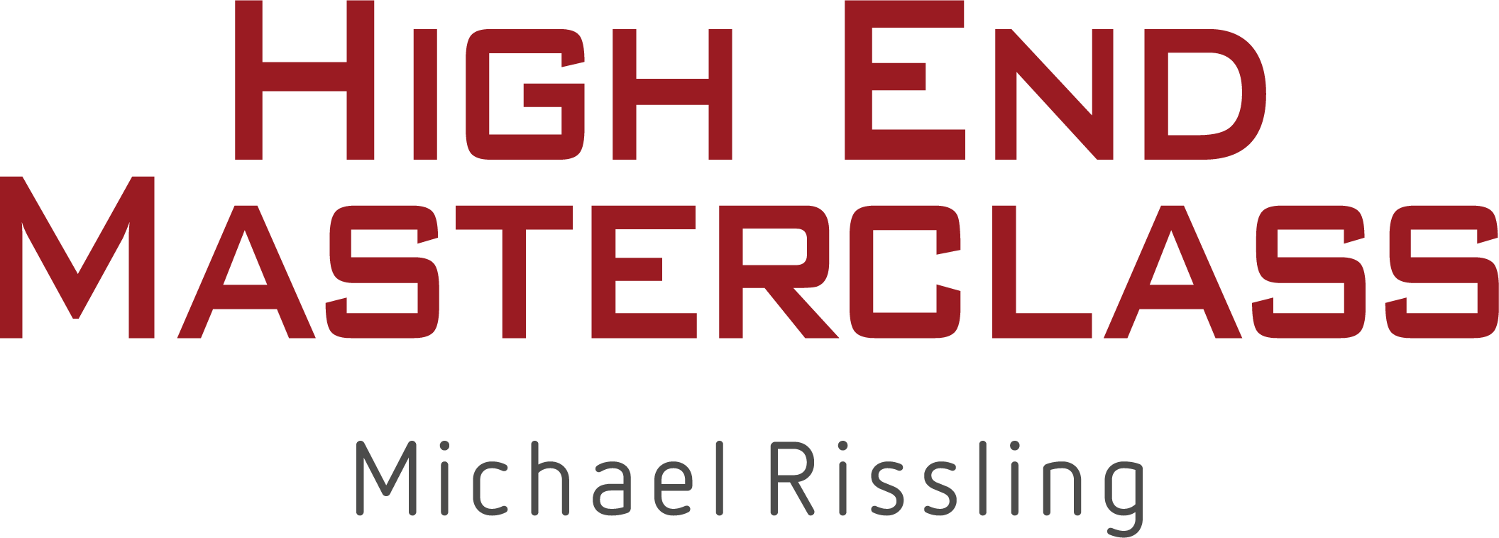 High End Masterclass Logo